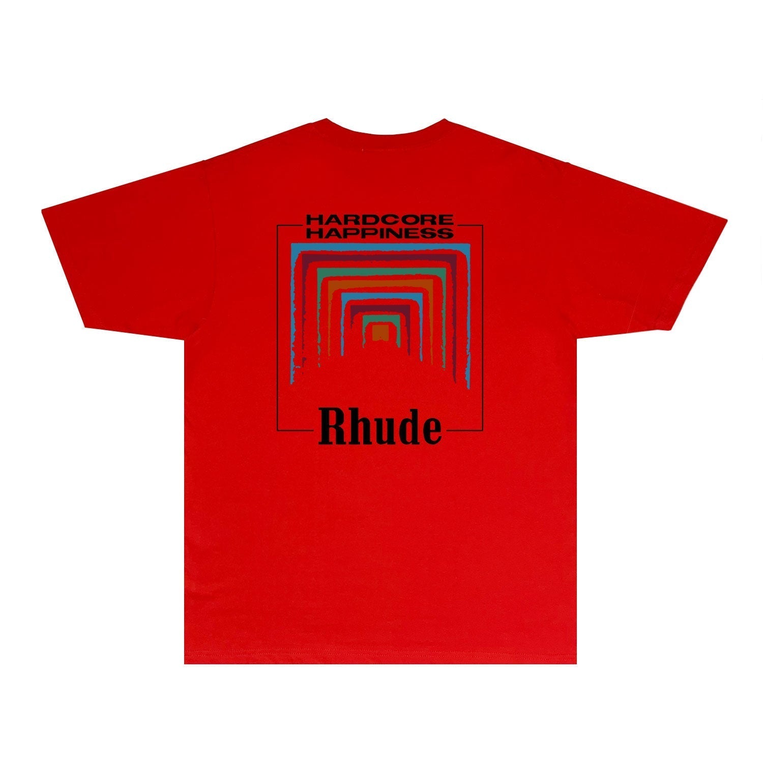 Rhude T-shirts Printed Trendy Pure Cotton