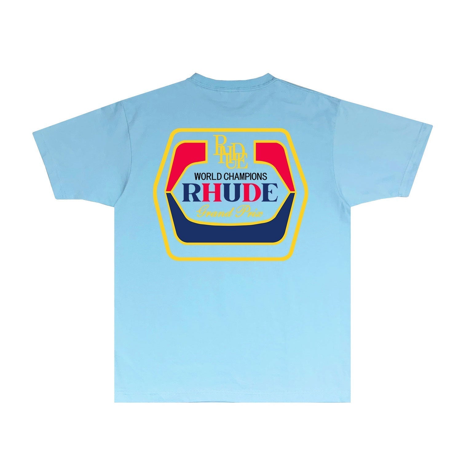 Rhude T-shirts Printed Trendy Pure Cotton