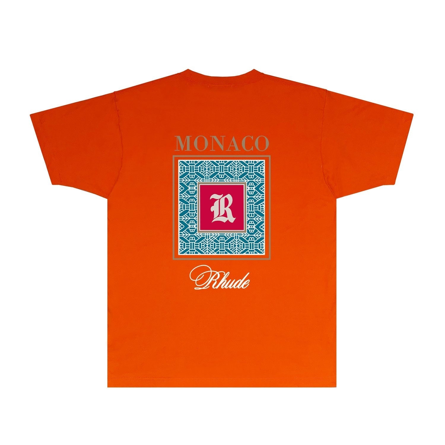 Rhude T-shirts Printed Trendy Pure Cotton